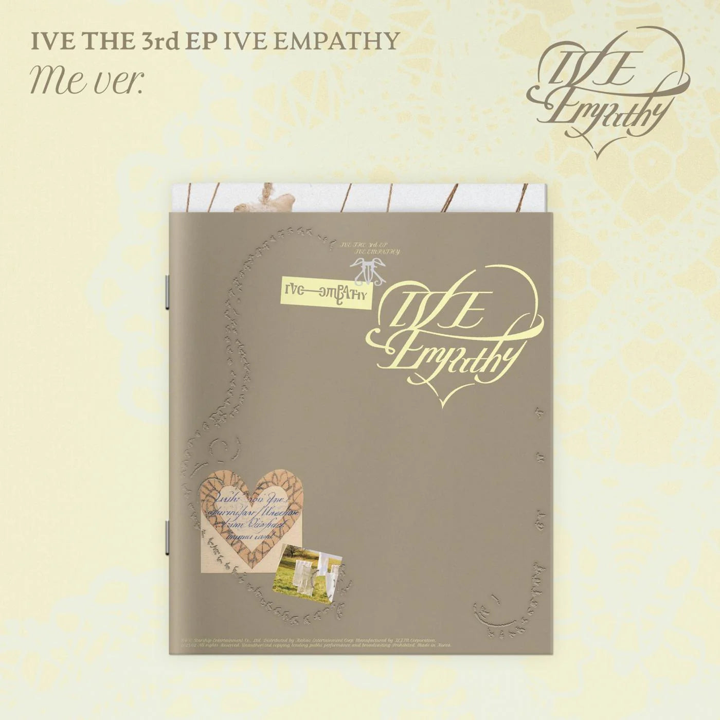 IVE 3rd EP EMPATHY official K-pop album me version