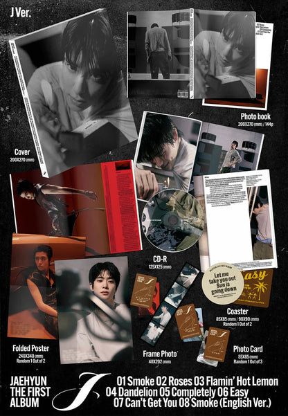 JAEHYUN NCT 1st Album J Version official K-pop album