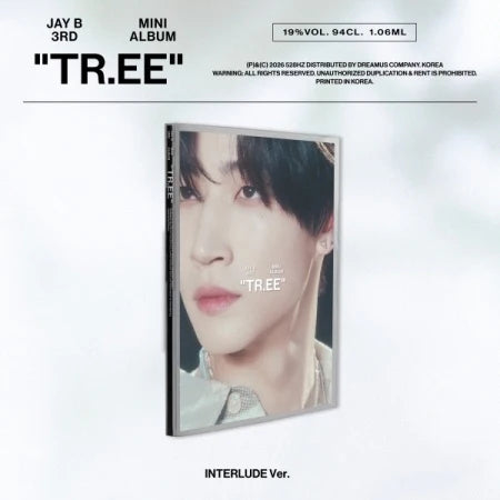 [PRE-ORDER] JAY B (GOT7) - TR.EE [3rd Mini Album - Interlude Ver.]