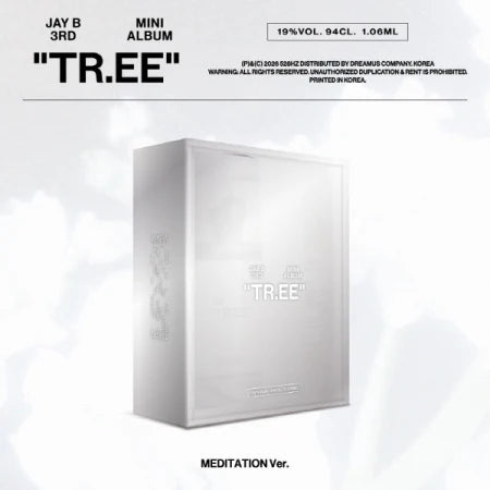 [PRE-ORDER] JAY B (GOT7) - TR.EE [3rd Mini Album - Meditation Ver.]