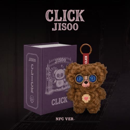 [PRE-ORDER] JISOO (BLACKPINK) - CLICK [Single Album - Baby Bear NFC Ver.]