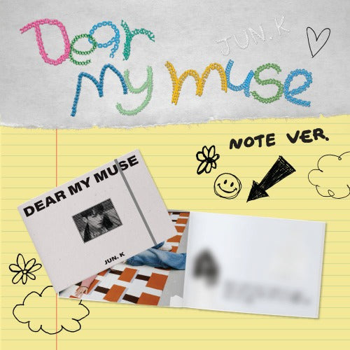 [PRE-ORDER] JUN. K (2PM)- 4th Mini Album DEAR MY MUSE (Digipack Ver.)
