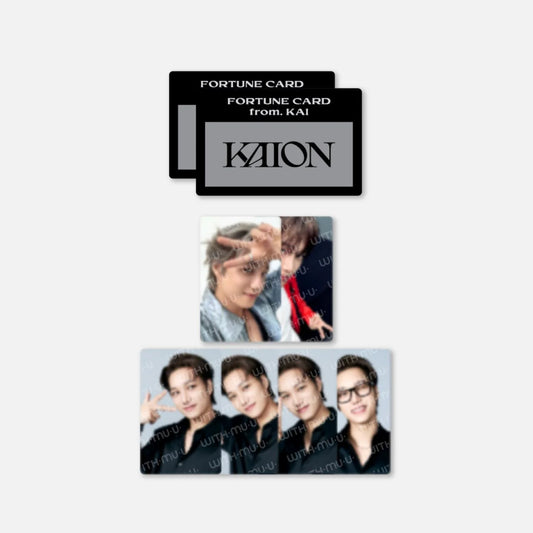 KAI - Fortune Scratch Set (Photocard) [KAION Solo Concert Tour In Seoul Official MD]