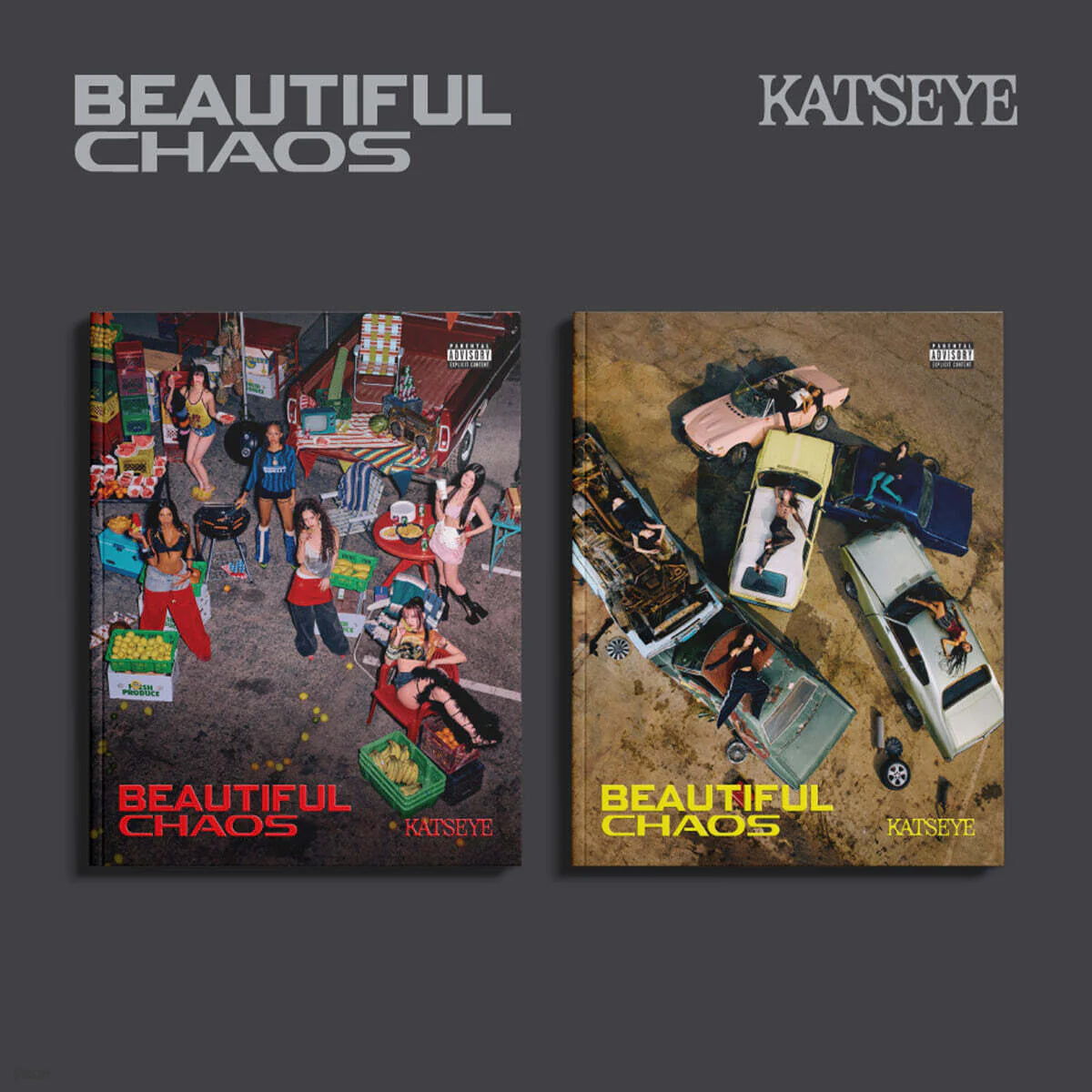 [RESTOCK] KATSEYE - 2nd EP BEAUTIFUL CHAOS with POB option