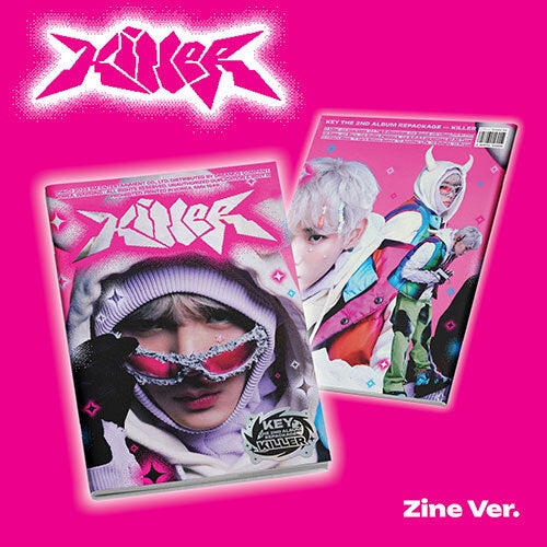 [ADVANCE ORDER] KEY - Killer [2nd Repackage Album - Zine Ver.]