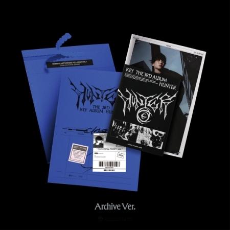 [PRE-ORDER] KEY (SHINee) - 3rd Album HUNTER (All Versions)