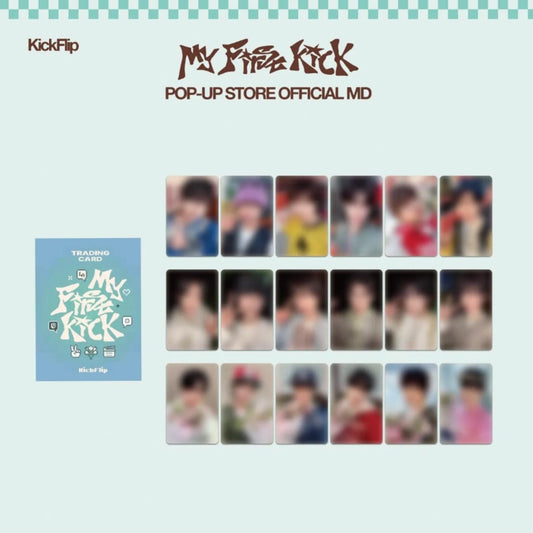 [PRE-ORDER] KickFlip - Trading Card Set [My First Kick - Pop-up Store MD]