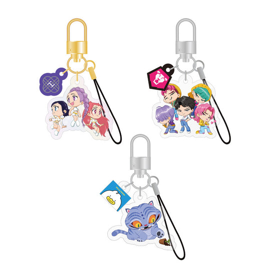[PRE-ORDER] KPOP DEMON HUNTERS - Keyring Charm [Official Light Stick Merch]