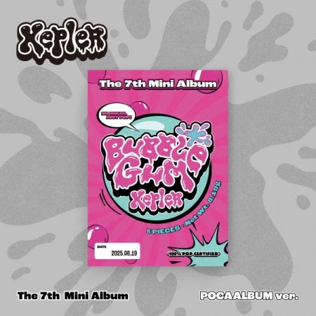 [PRE-ORDER] Kep1er - 7th Mini Album BUBBLE GUM (POCA Ver.)