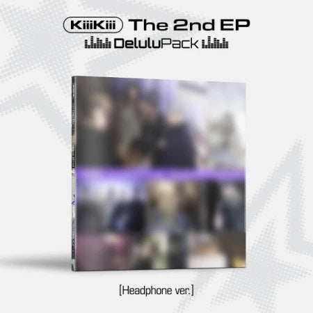 KiiiKiii - Delulu Pack [2nd EP Album - Headphone Ver.]