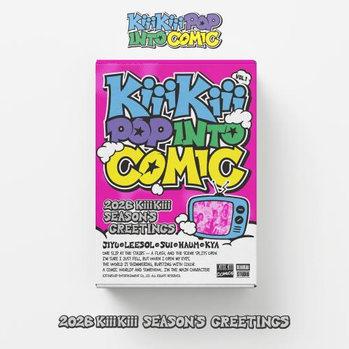 [PRE-ORDER] KiiKii - Pop Into Comic [2026 Season's Greetings]