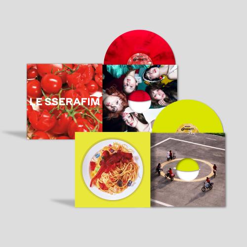 [PRE-ORDER] LE SSERAFIM - SPAGHETTI [1st Single Album - LP Ver.]