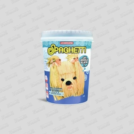 [PRE-ORDER] LE SSERAFIM - SPAGHETTI [1st Single Album - Stress Ball Ver.] with POB option