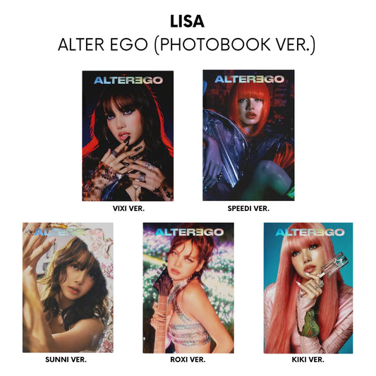 LISA Alter Ego Photobook Version official K-pop photobook