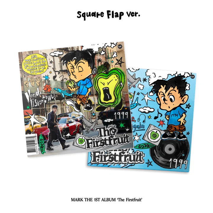 MARK NCT 1st Full Album The Firstfruit Square Flap Version official K-pop album