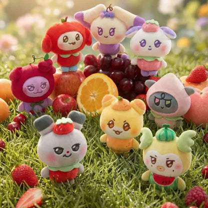 [PRE-ORDER] ATEEZ - Fruit Plush Keyring [MIGHTEEZ - Berry Breezy Fairy]