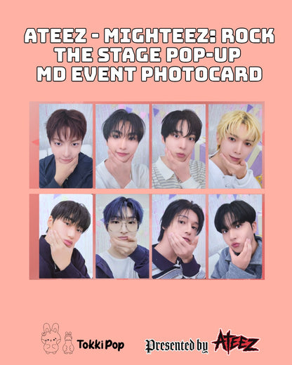ATEEZ - MIGHTEEZ Pop-Up MD Photocard
