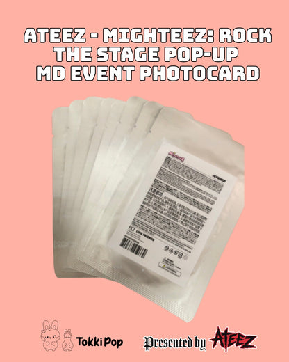 ATEEZ - MIGHTEEZ Pop-Up MD Photocard