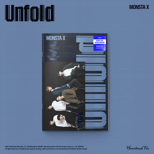 [PRE-ORDER] MONSTA X - Unfold - POP-UP Exclusive