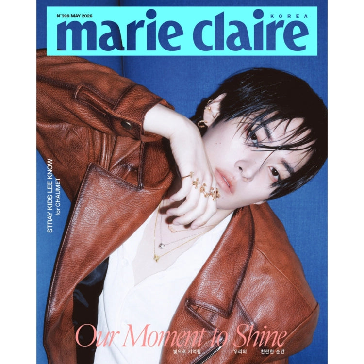 Marie Claire Magazine: Stray Kids Lee Know Cover [May 2026]