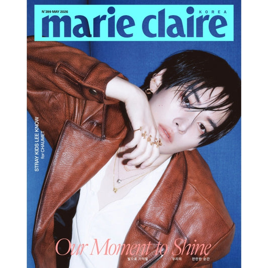 Marie Claire Magazine: Stray Kids Lee Know Cover [May 2026]