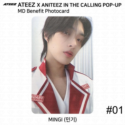ATEEZ X ANITEEZ IN THE CALLING POP-UP Benefit Photocard