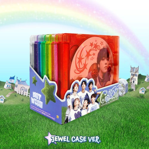 [PRE-ORDER] NCT WISH - 3rd Mini Album COLOR (Jewel Case Ver.) with POB option