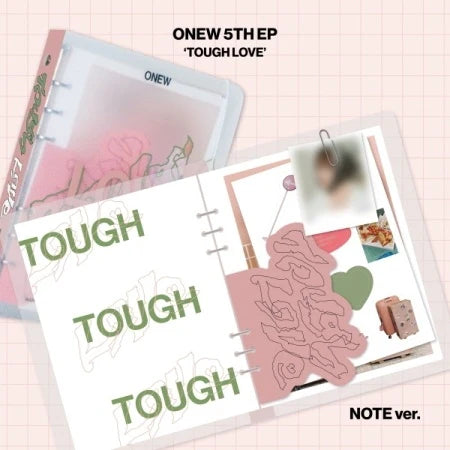 [PRE-ORDER] ONEW (SHINee) - TOUGH LOVE [5th Mini Album - NOTE Ver.]