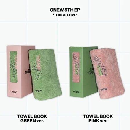 [PRE-ORDER] ONEW (SHINee) - TOUGH LOVE [5th Mini Album - Towel Ver.]