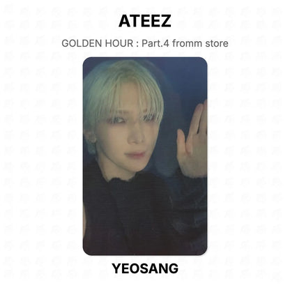 ATEEZ - Golden Hour : Part 4 FROMM STORE POB Photocards