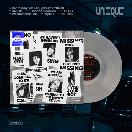 [PRE-ORDER] P1Harmony - UNIQUE (Vinyl) - POP-UP Exclusive