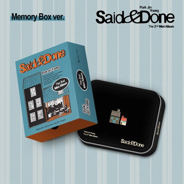 Park Jin Young - Said & Done [2nd Mini Album - Memory Box Ver.]