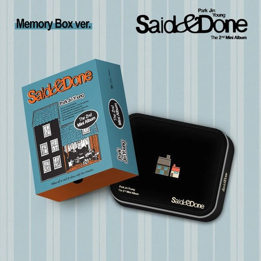 Park Jin Young - Said & Done [2nd Mini Album - Memory Box Ver.]