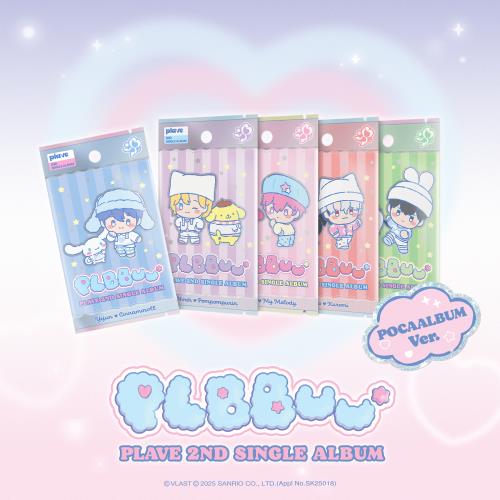 [PRE-ORDER] PLAVE - PLBBUU [2nd Single Album - POCA ALBUM Ver.] with POB option