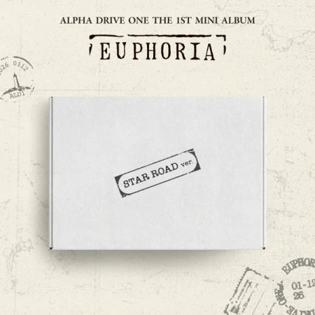 [PRE-ORDER] ALPHA DRIVE ONE - EUPHORIA [1st Mini Album - Star Road Ver.] with POB option