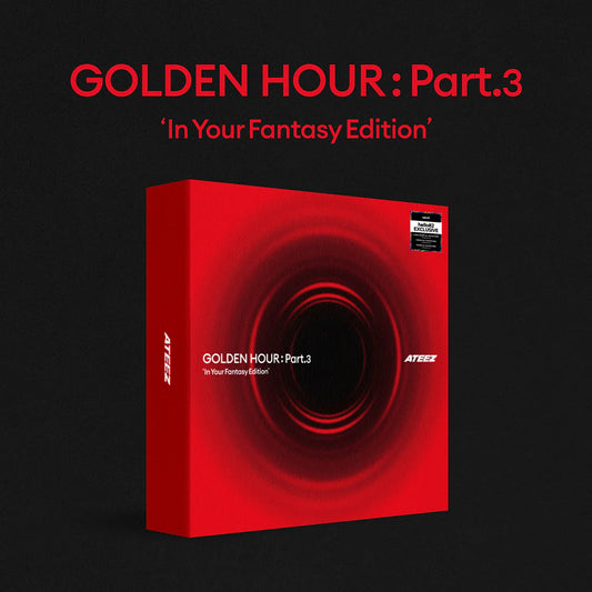 [PRE-ORDER] ATEEZ - GOLDEN HOUR : Part 3 'In Your Fantasy Edition' [hello82 Exclusive]