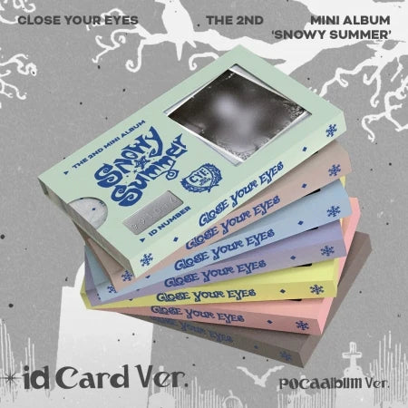 Close Your Eyes - 2nd Mini Album Snowy Summer (ID Card Ver.)