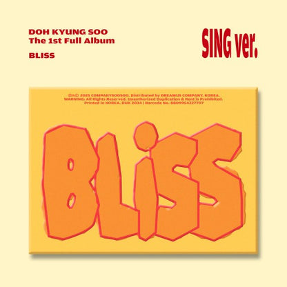 D.O (EXO) - 1st Album BLISS
