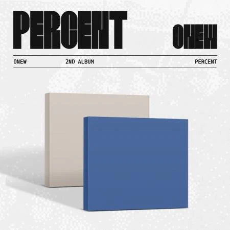ONEW - 2nd Album PERCENT (Digipack Ver.)
