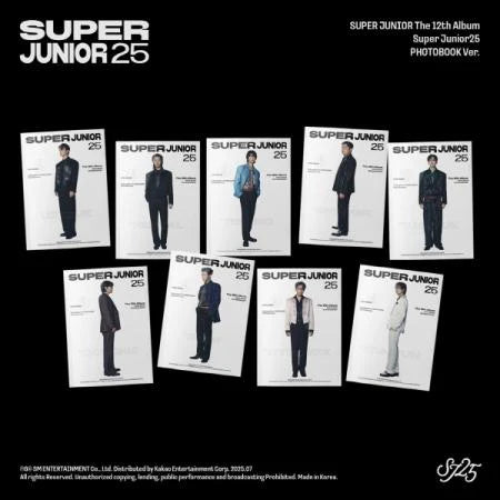 SUPER JUNIOR - 12th Album Super Junior25 (Photobook Ver.)