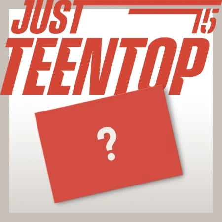 [PRE-ORDER] TEEN TOP - JUST 15 JUST TEEN TOP (SLEEVE/POCA Ver.)