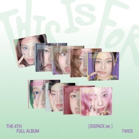 TWICE - 4th Full Album THIS IS FOR (Digipack Ver.) with SOUNDWAVE POB