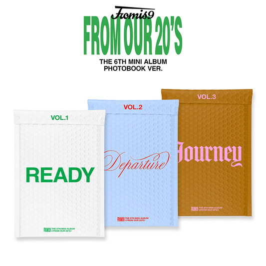 fromis_9 -  6th Mini Album FROM OUR 20's (Photobook Ver.) with MAKESTAR POB