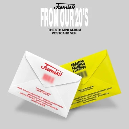 fromis_9 -  6th Mini Album FROM OUR 20's (POSTCARD Ver.)