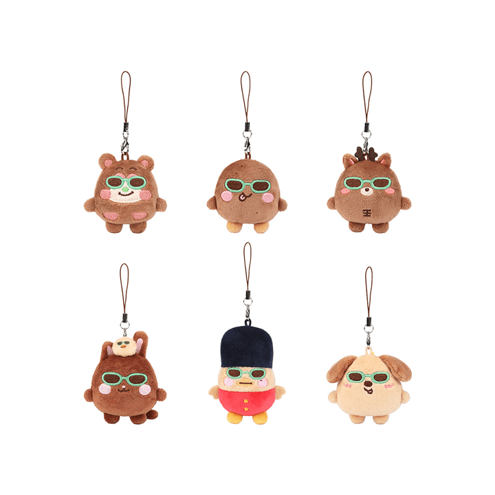 [PRE-ORDER] RIIZE - Mini Doll Keyring (Sunglasses Ver.)
