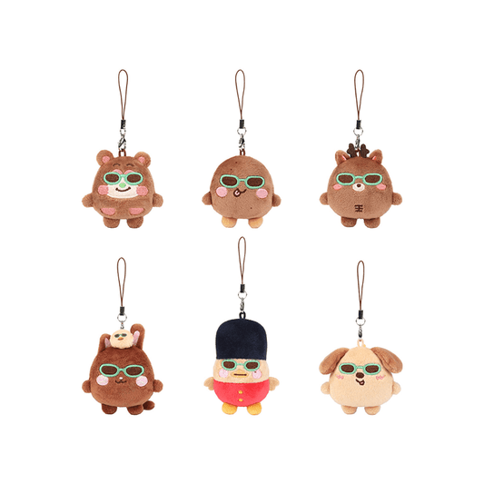 [PRE-ORDER] RIIZE - Mini Doll Keyring (Sunglasses Ver.)