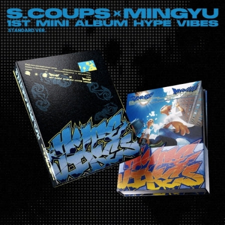 [PRE-ORDER] S.COUPS X MINGYU (SEVENTEEN) - HYPE VIBES [1st Mini Album - Photobook Ver.] with POB option