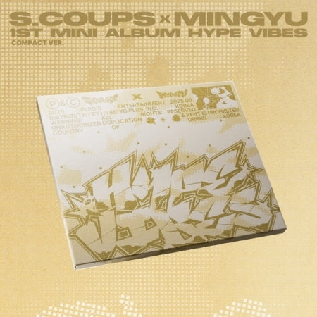 [PRE-ORDER] S.COUPS X MINGYU (SEVENTEEN) - HYPE VIBES [1st Mini Album - Compact Ver.] with POB option
