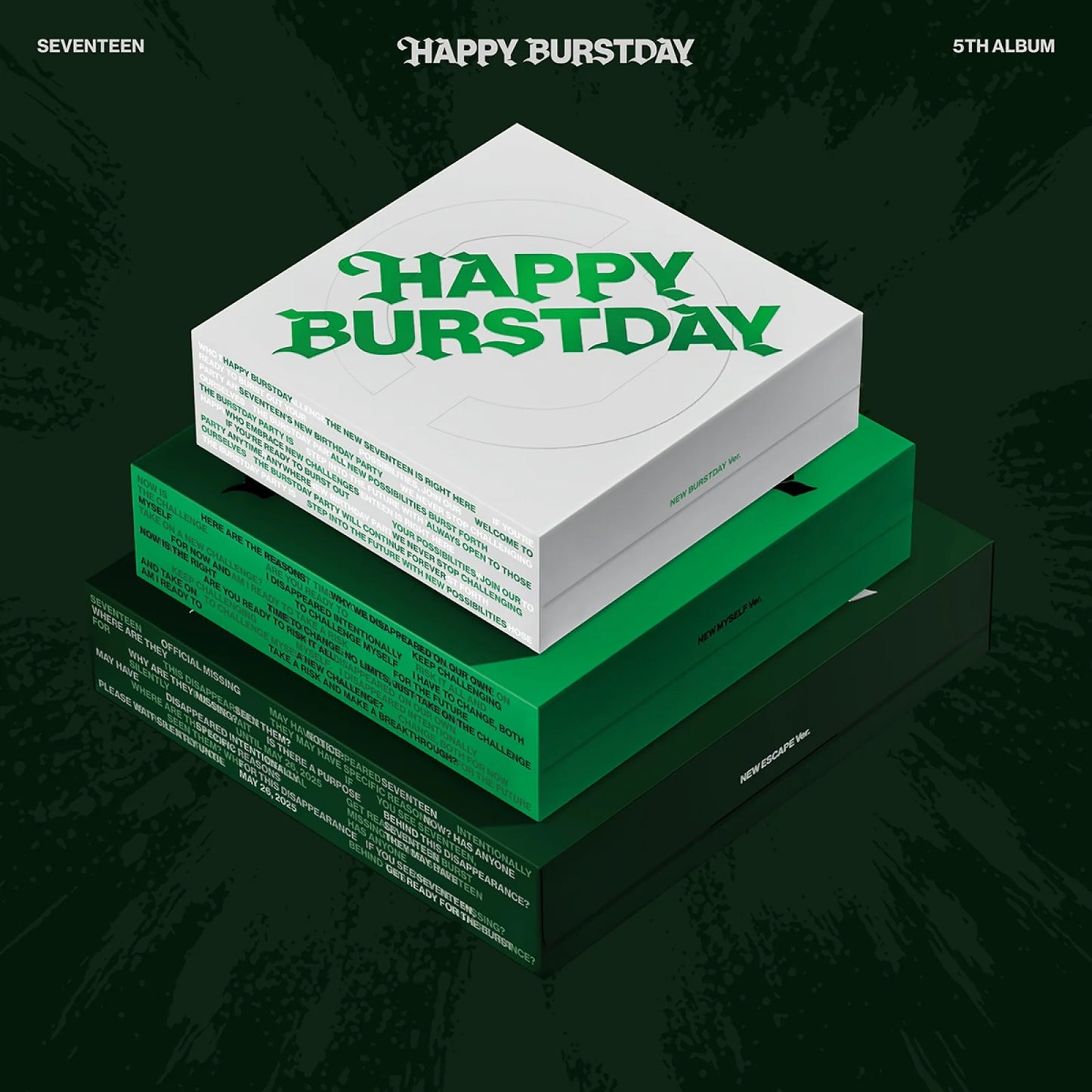 SEVENTEEN - 5th Album HAPPY BURSTDAY with POBs