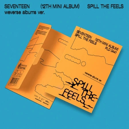 SEVENTEEN - 12th Mini Album SPILL THE FEELS (WEVERSE Version)